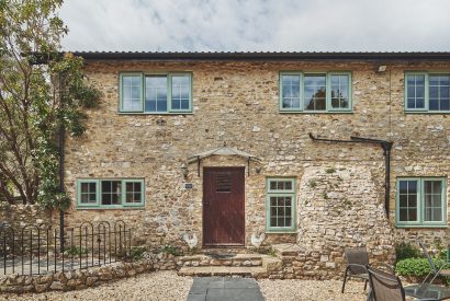The exterior of Blackdown Cottage, Devon