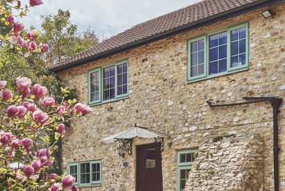 The exterior of Blackdown Cottage, Devon