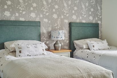 A bedroom at Shepherd's Rest, Montgomeryshire