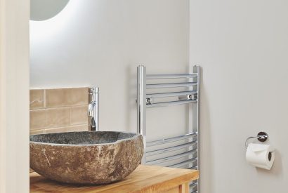 A bathroom at Shepherd's Rest, Montgomeryshire