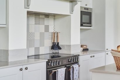 The kitchen at Shepherd's Rest, Montgomeryshire
