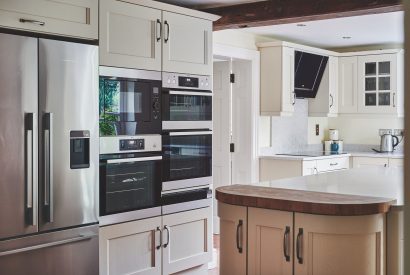 The kitchen at Heron House, Peak District
