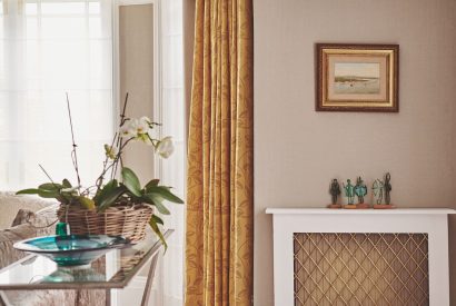 The living room at Coastal Manor Retreat, Hampshire