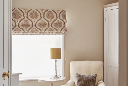 An armchair at Coastal Manor Retreat, Hampshire