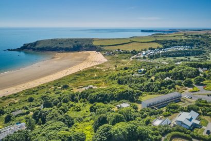 The beach view from Beach View, Pembrokeshire