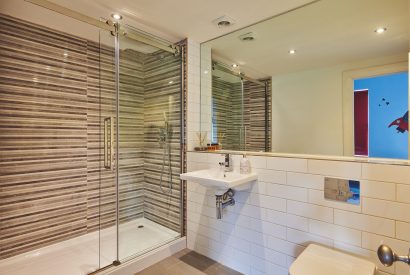 A bathroom at Oakfield, Somerset