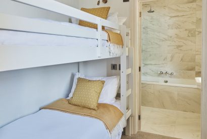 Bunkbeds at Roupel Hall, Devon