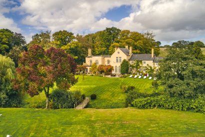 The exterior of Roupel Estate, Devon
