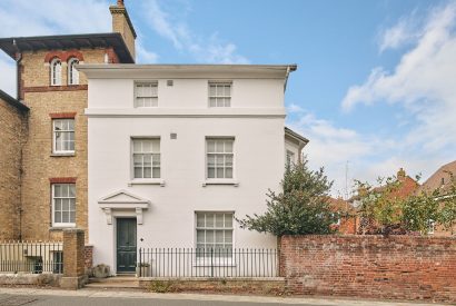 The exterior of Coastal Manor Retreat, Hampshire