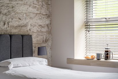 A bedroom at Meadow Barn, Yorkshire