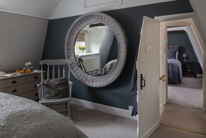 A double bedroom at Hedge Farmhouse, Buckinghamshire 