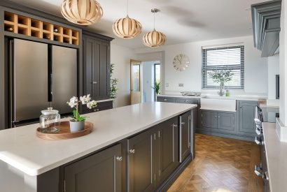 The kitchen at Groeslon, Anglesey