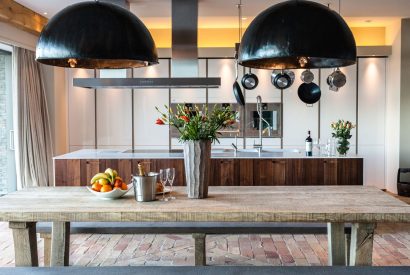 Kitchen dining space at Lake View Lodge, Lake District