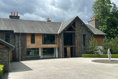 The exterior at Lake View Lodge, Lake District
