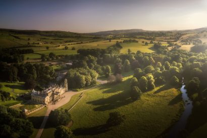 Stunning views at Broughton Hall, Yorkshire Dales