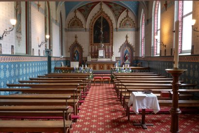 The chapel at Broughton Hall, Yorkshire Dales