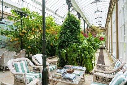 The orangery at Broughton Hall, Yorkshire Dales