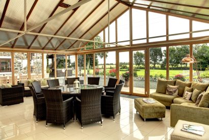 The conservatory at Stuart House, St Andrews