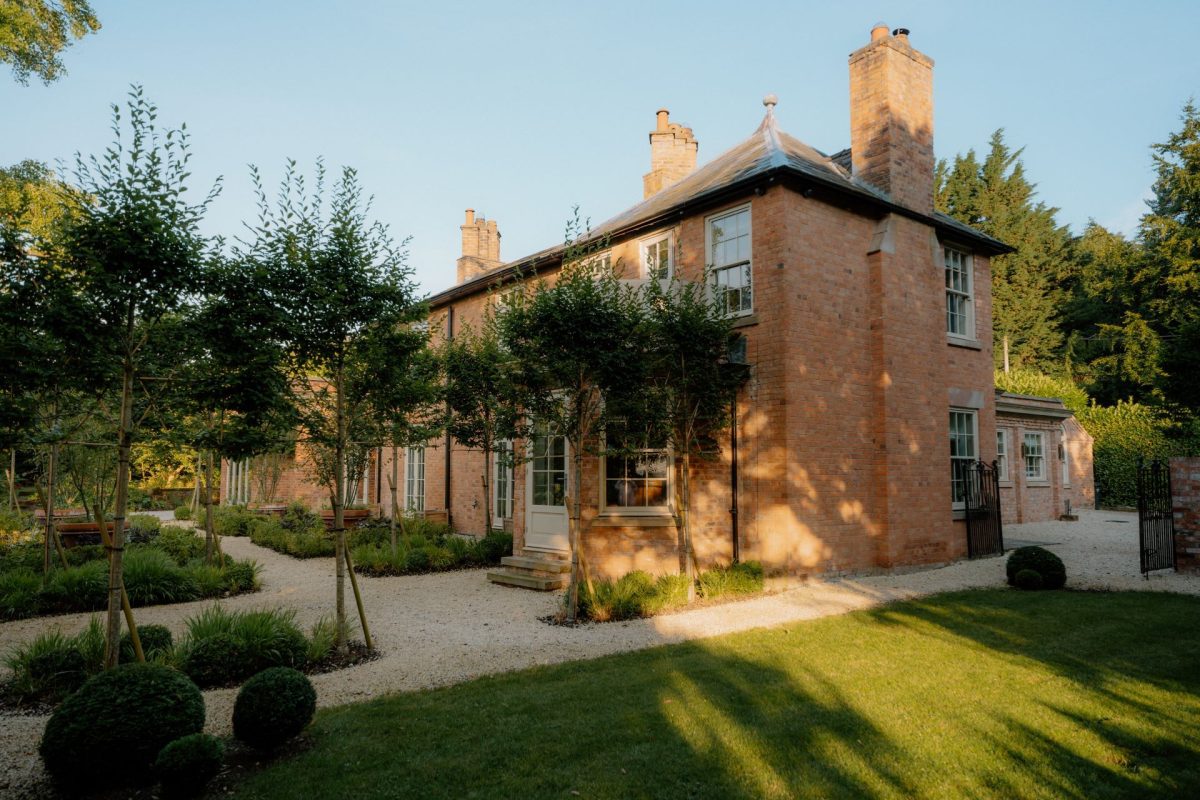 The garden at Cheshire Manor, Bickerton