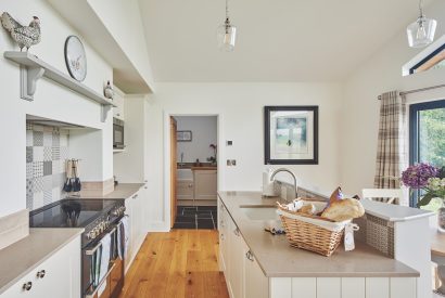 The living space at Lower Tumble Cottage, Shropshire Hills