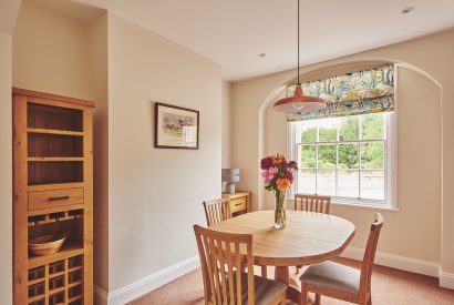 The dining room at Coach House, Cumbria