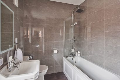 A bathroom at Coach House, Cumbria
