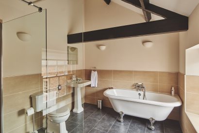 The bathroom at Clock Tower, Cumbria