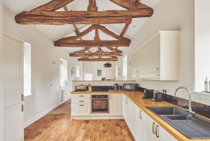 The kitchen at Gardeners Cottage, Cumbria