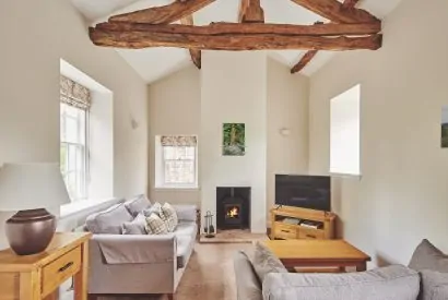 The living room at Gardeners Cottage, Cumbria