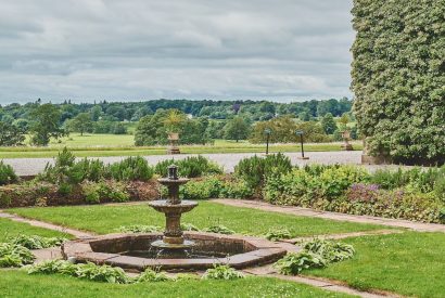 The gardens at Gardeners Cottage, Cumbria
