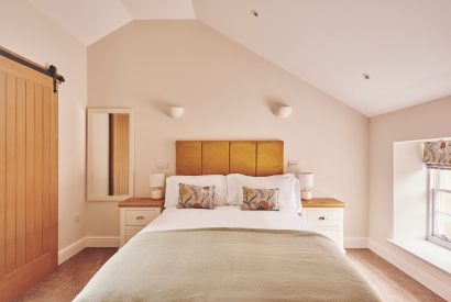 A bedroom at Grooms Quarters, Cumbria