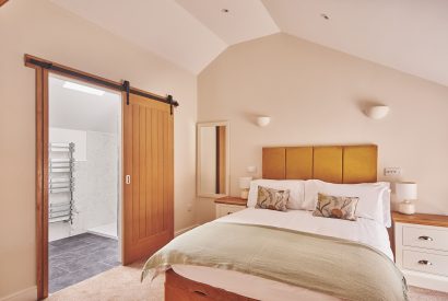 A bedroom at Grooms Quarters, Cumbria