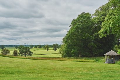 The gardens at Grooms Quarters, Cumbria