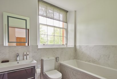 A bathroom at Independent, Cumbria