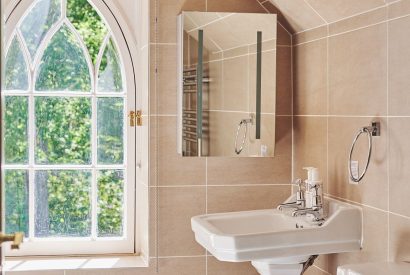 A bathroom at Middle Lodge, Cumbria