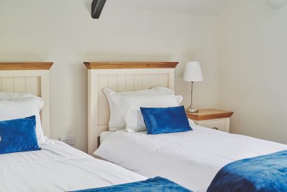 A bedroom at Middle Lodge, Cumbria