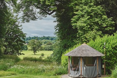 The gardens at Middle Lodge, Cumbria