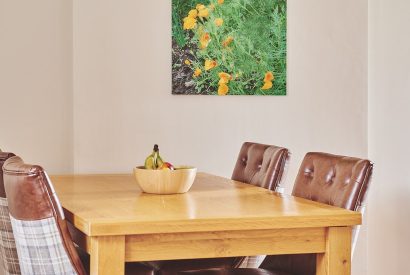The dining table at Salutation, Cumbria