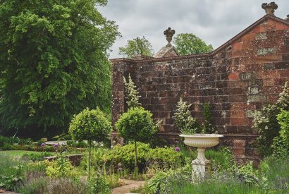 The gardens at Salutation, Cumbria