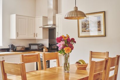 The dining room at Sir Walter Scott, Cumbria