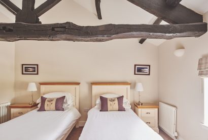 A bedroom at Sir Walter Scott, Cumbria