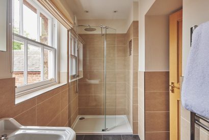 A bathroom at Sir Walter Scott, Cumbria