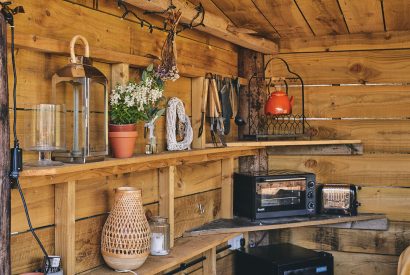 The interiors at Curious Calf, Herefordshire