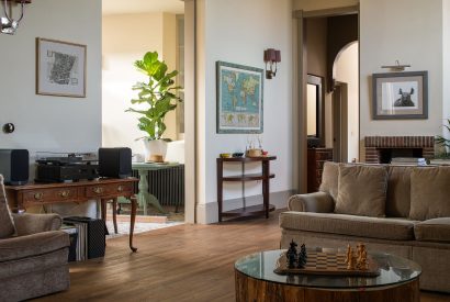 The sitting room at Grange Cottage, Bursledon, Hampshire