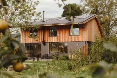 The exterior of Amberwood Lodge, Herefordshire