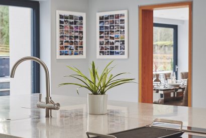 The kitchen at Woodland House, Worcestershire