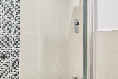 A bathroom at Woodland House, Worcestershire