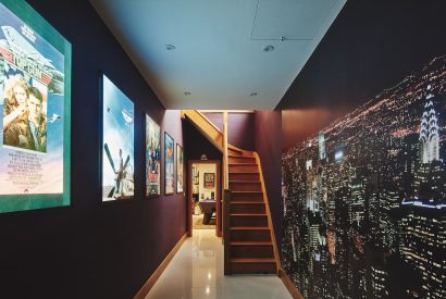 A hallway at Woodland House, Worcestershire