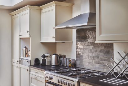 The kitchen at Crooked Cottage, Cotswolds
