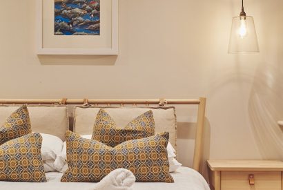 A bedroom at Ty Florence, Gower